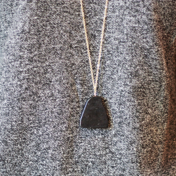Cassie Necklace - Black — Everly and Ace - Picture 2 of 2